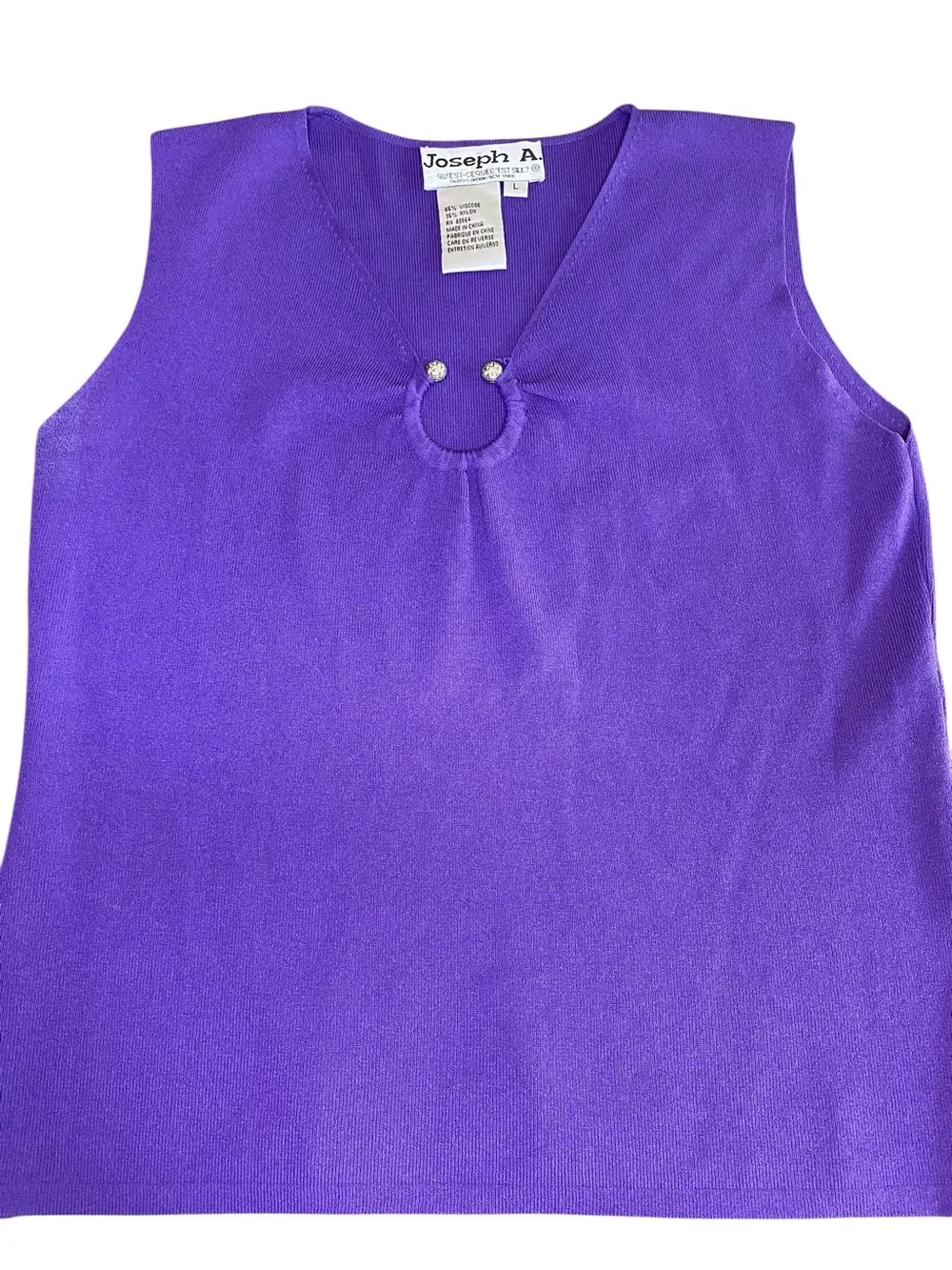 Joseph A. Tank Women’s L Y2K Stretch 90s Bratz Festival Indie Whimsygoth Glam